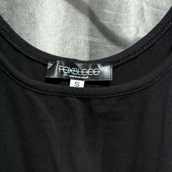 Foxblood Biker Short Signature Catsuit Black Small - Picture 6 of 6